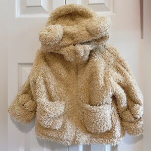 Teddy Bear Fur Jacket